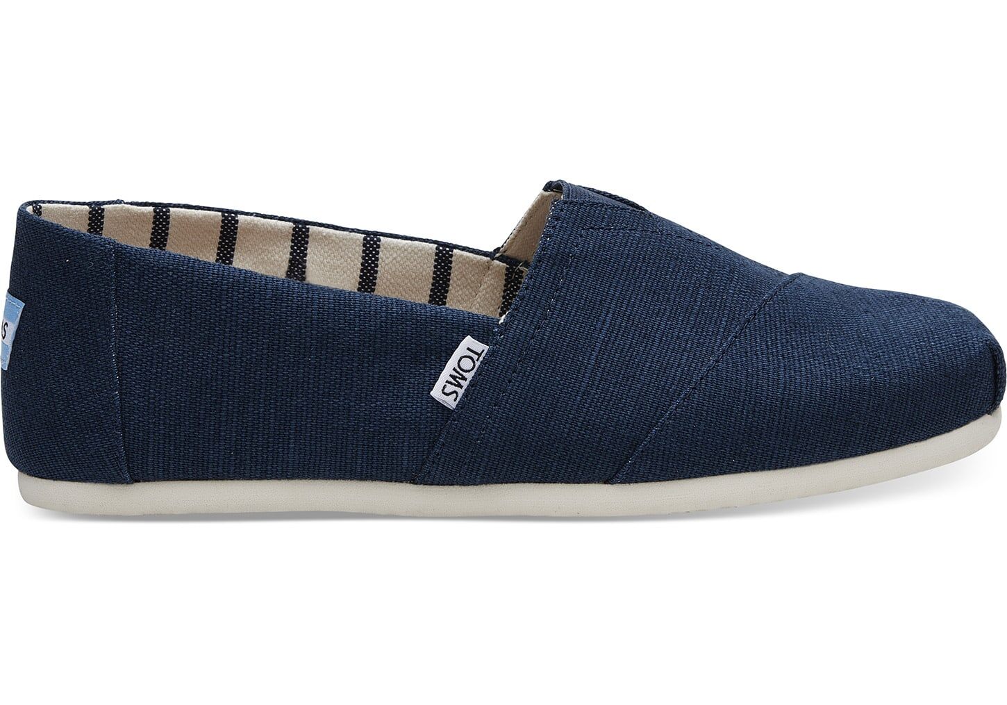 Toms Venice Heritage Canvas Classics - Mens Alpargata Espadrilles - Navy - NZ - 476823QKP